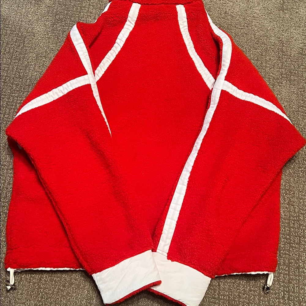 Red Teddy Jacket for Women - Picture 5 of 6